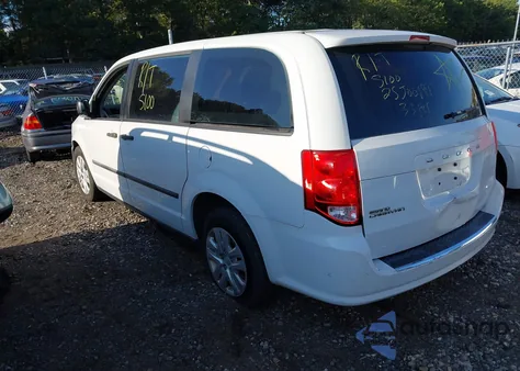 2015 Dodge Grand Caravan American Value Pkg из США, поврежденный, VIN 2C4RDGBG6FR557718